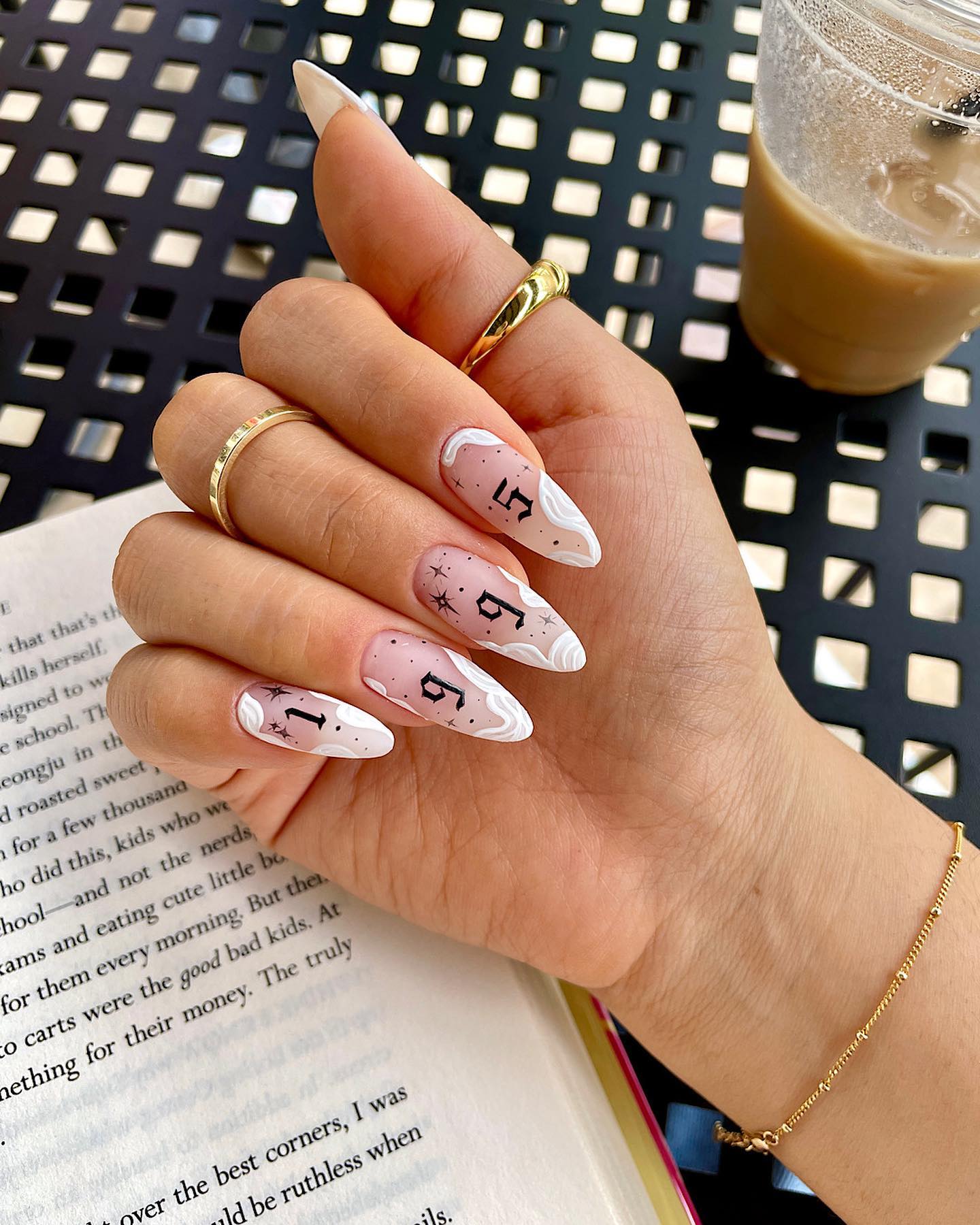 Birthday nail idea.