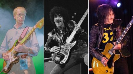 Eric Bell, Phil Lnyott and Richard Fortus comp
