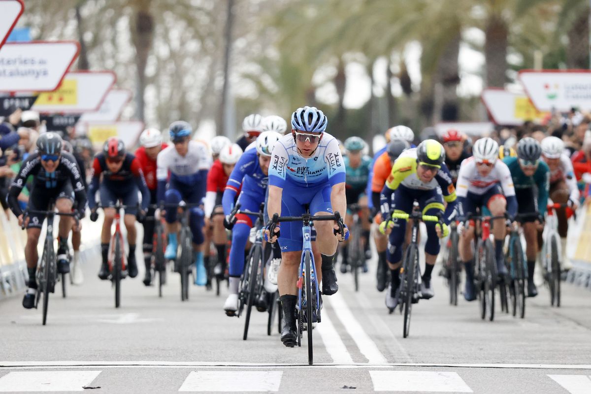 Volta Ciclista a Catalunya 2022 - 101st Edition - 6th stage Salou - Cambrils 167.6 km - 26/03/2022 - Kaden Groves (AUS - Team BikeExchange - Jayco) - photo Luis Angel Gomez/SprintCyclingAgencyÂ©2022.