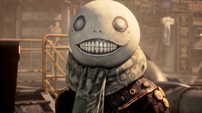 Nier Automata mask in Stellar Blade DLC