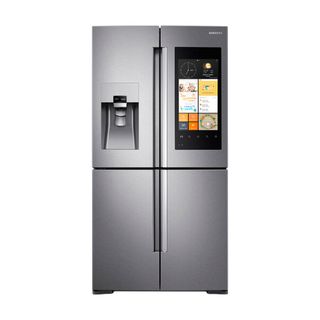 Samsung 4 door American fridge freezer with touchscreen panel