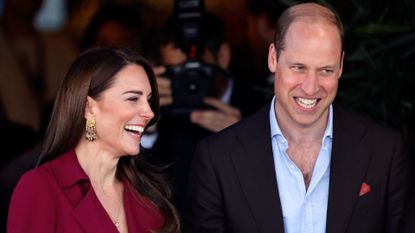 Prince William and Kate Middleton in Birmingham