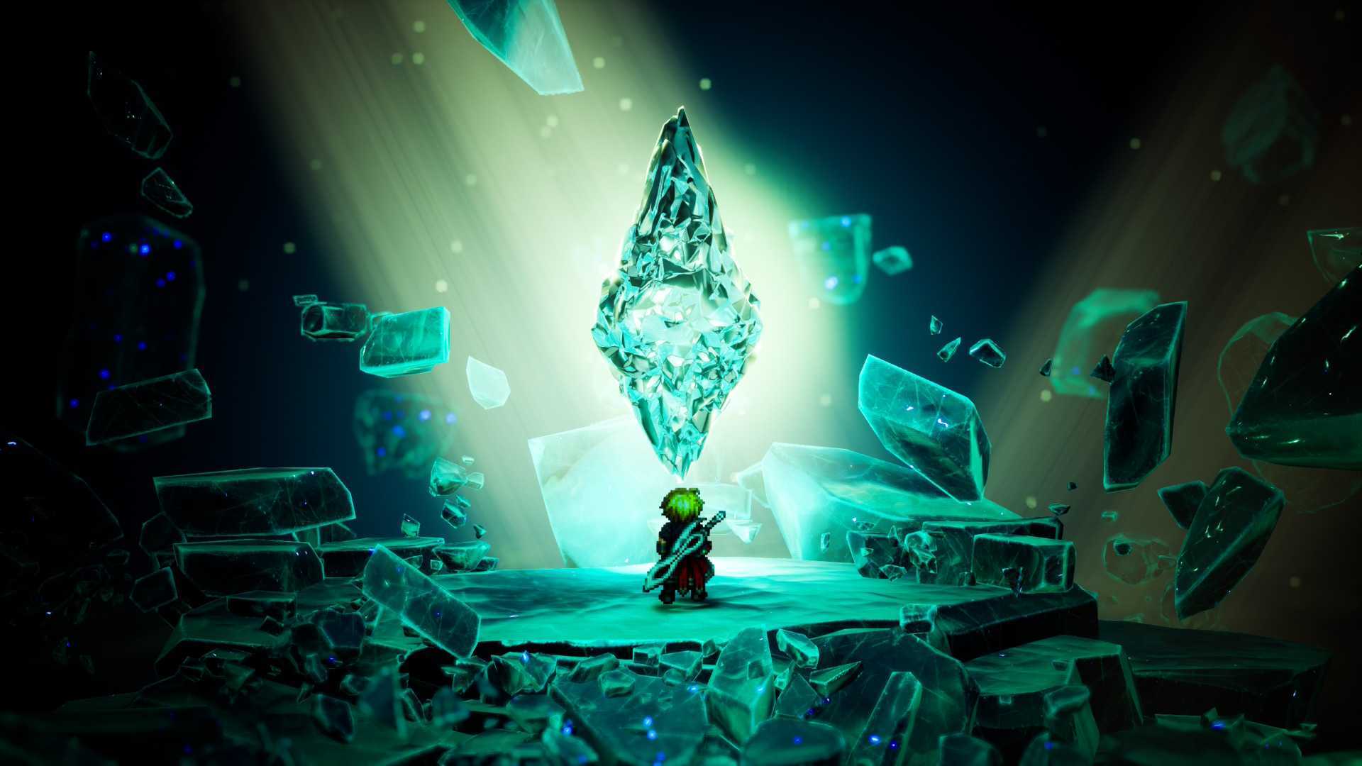 A strange crystal