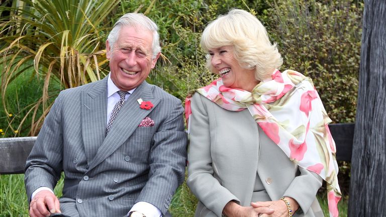 Prince Charles and wife Camilla