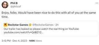 Rockstar reacts to GTA 6