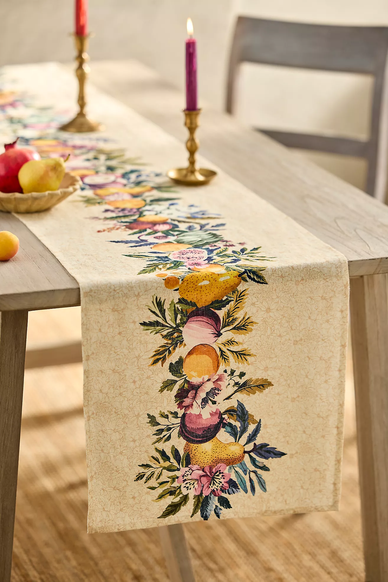 Autumn Bounty Linen Runner