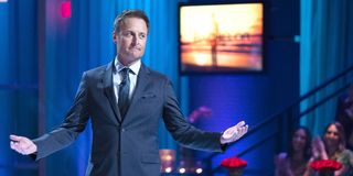 The Bachelor host Chris Harrison arms out on live 2019 show ABC