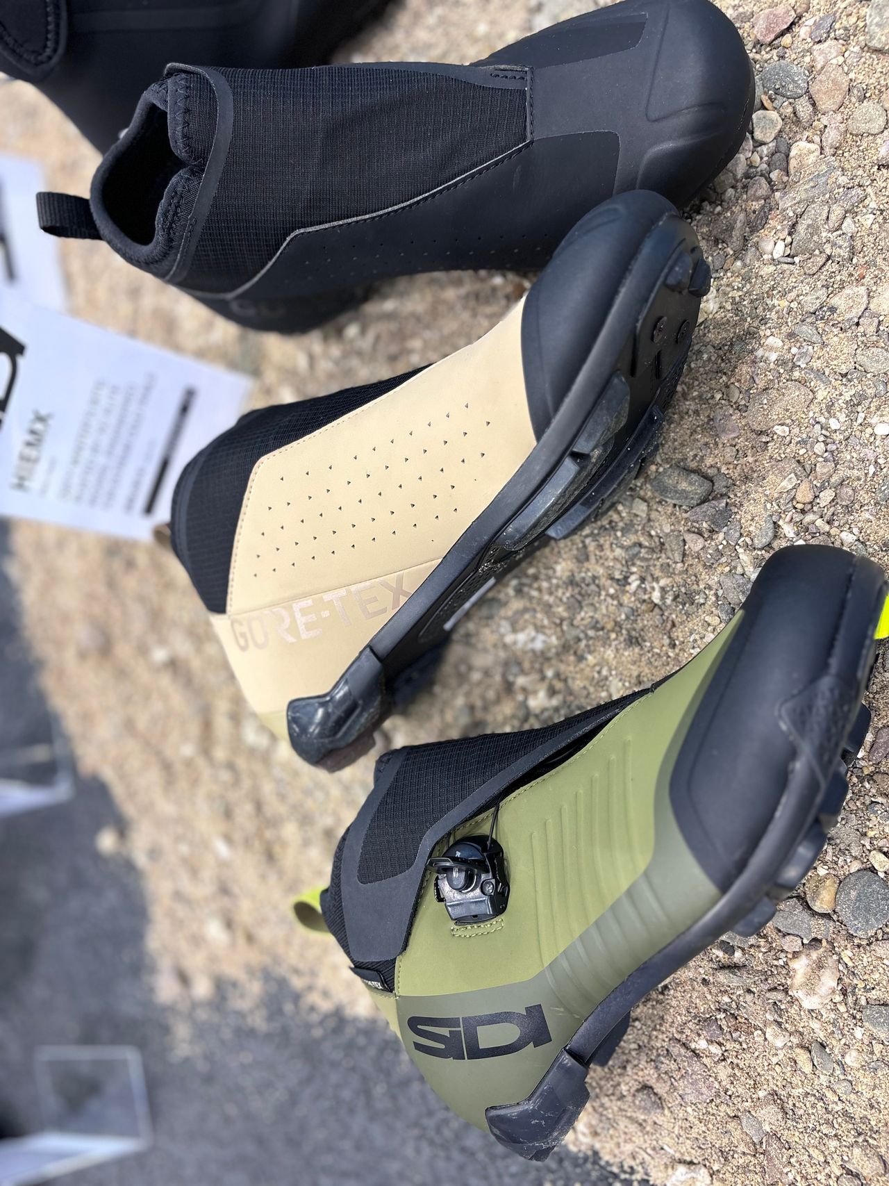 Sidi shoes at Eurobike