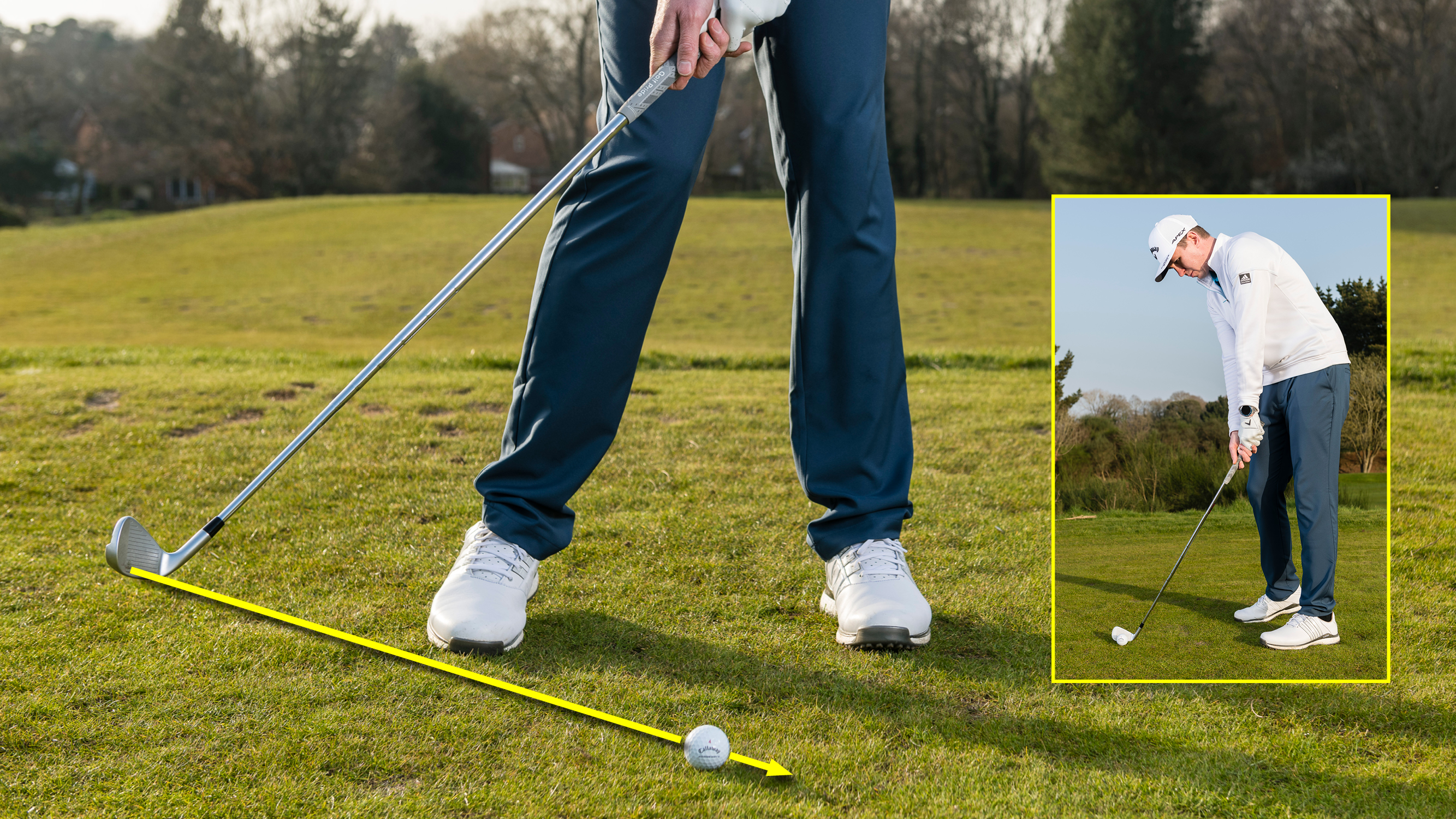 Why you should rehearse your impact position before starting your swing