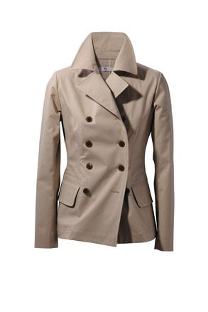 Trench jacket for womenswear