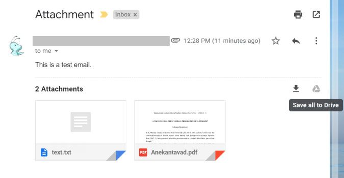 save gmail attachments to google drive