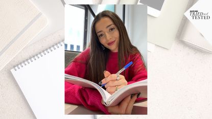 Dionne Brighton trying journaling for anxiety
