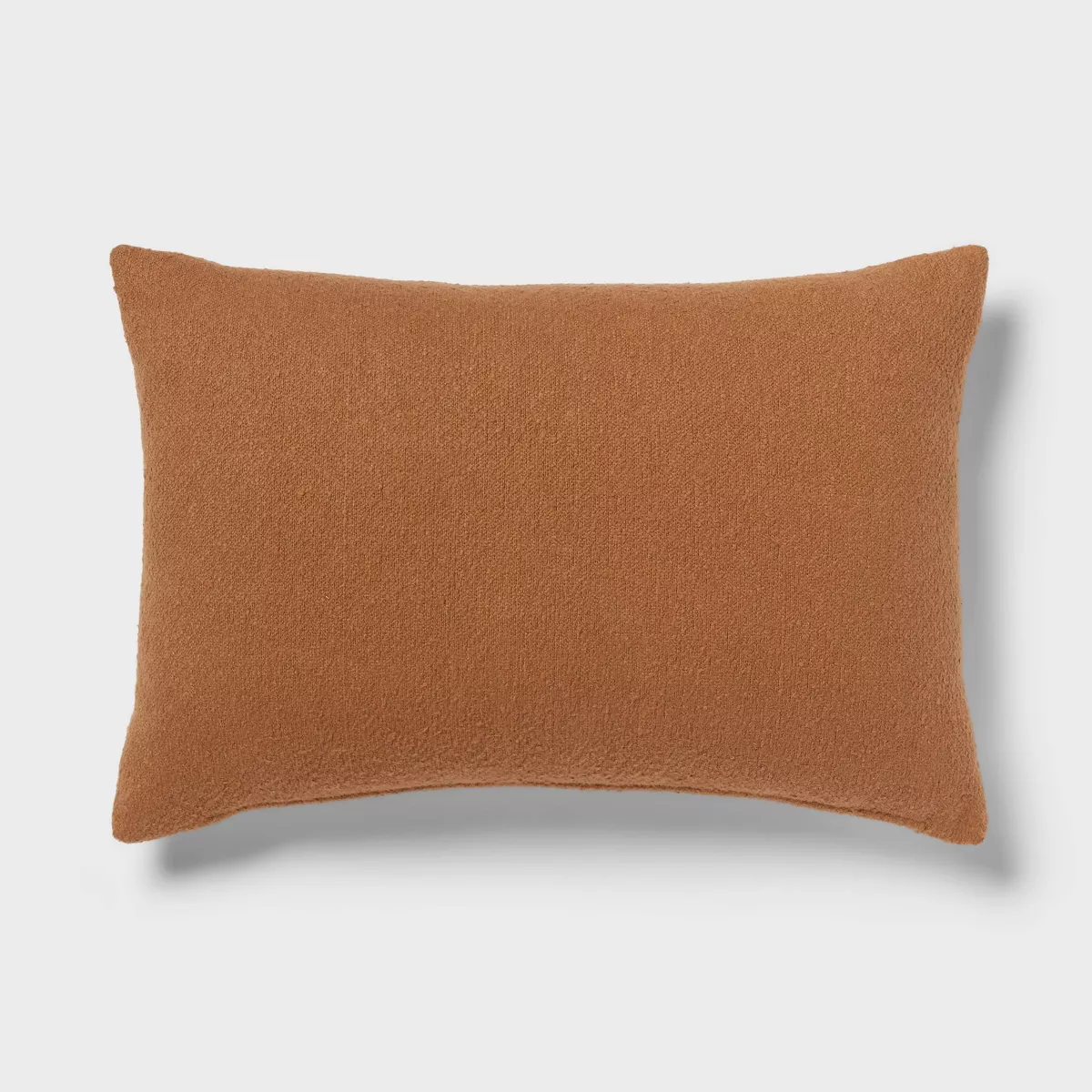 Oblong Boucle Color Blocked Decorative Throw Pillow Light Brown - Threshold&amp;trade;