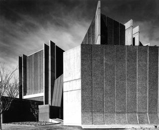 Completed in 1972, the Christchurch Townhall