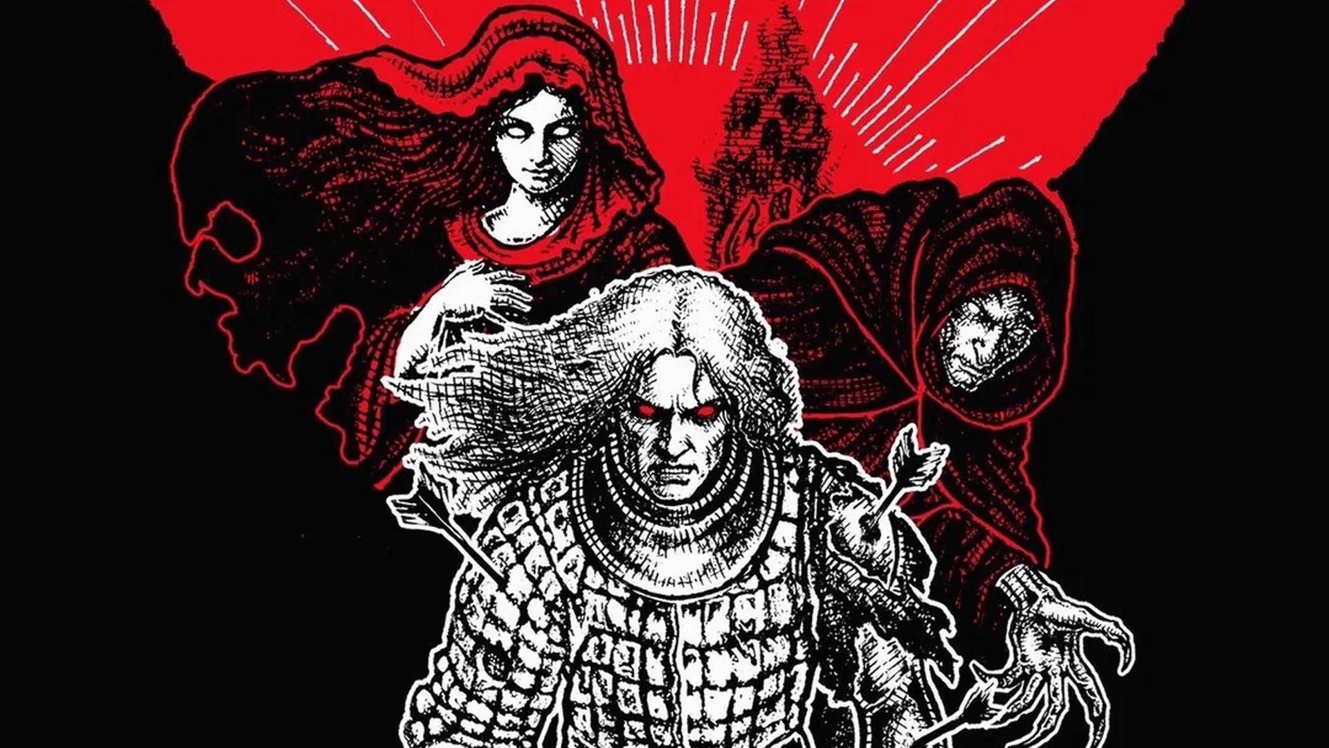 Three vampires from Bound By Blood, the D&amp;D/Vampire: The Masquerade crossover