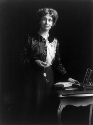Suffragette Emmeline Pankhurst