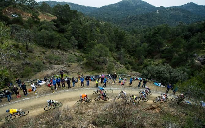 The feedzone at the Cyprus Sunshine Cup