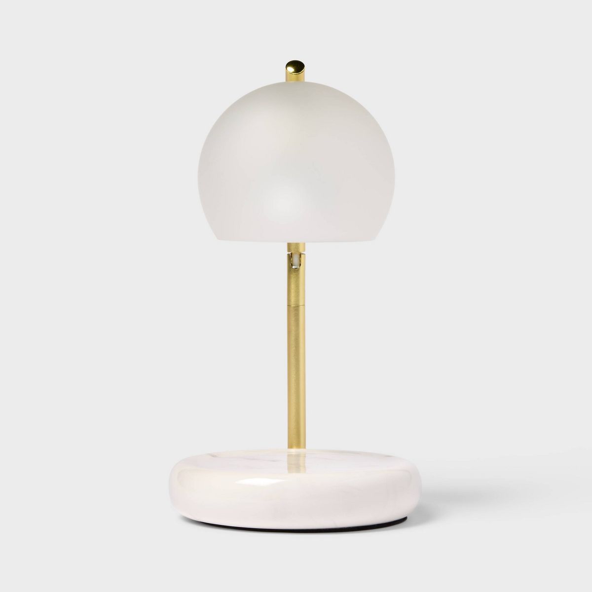 Candle Lamp Warmer White Frosted - Thresholdu0026#8482;