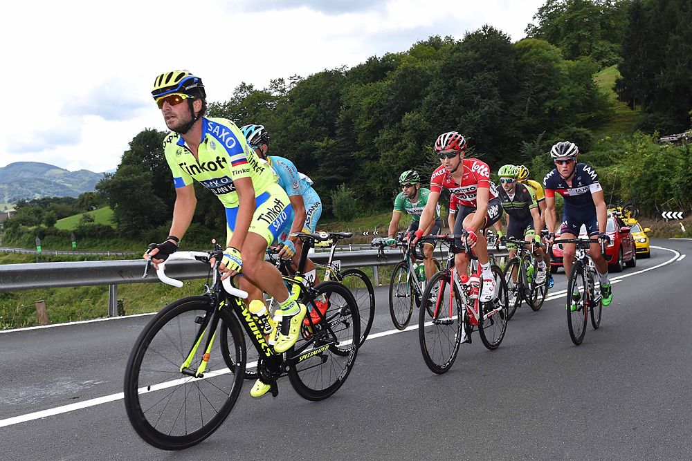 Manuel Boaro (Tinkoff-Saxo) was also in the early move