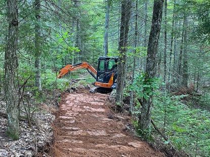 Wisconsin's Mt. Telemark Village trails