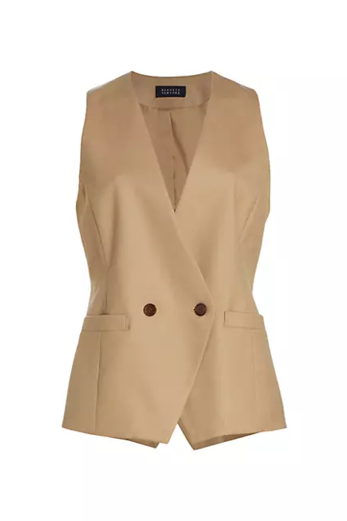 Barneys New York Tailored Wool Vest