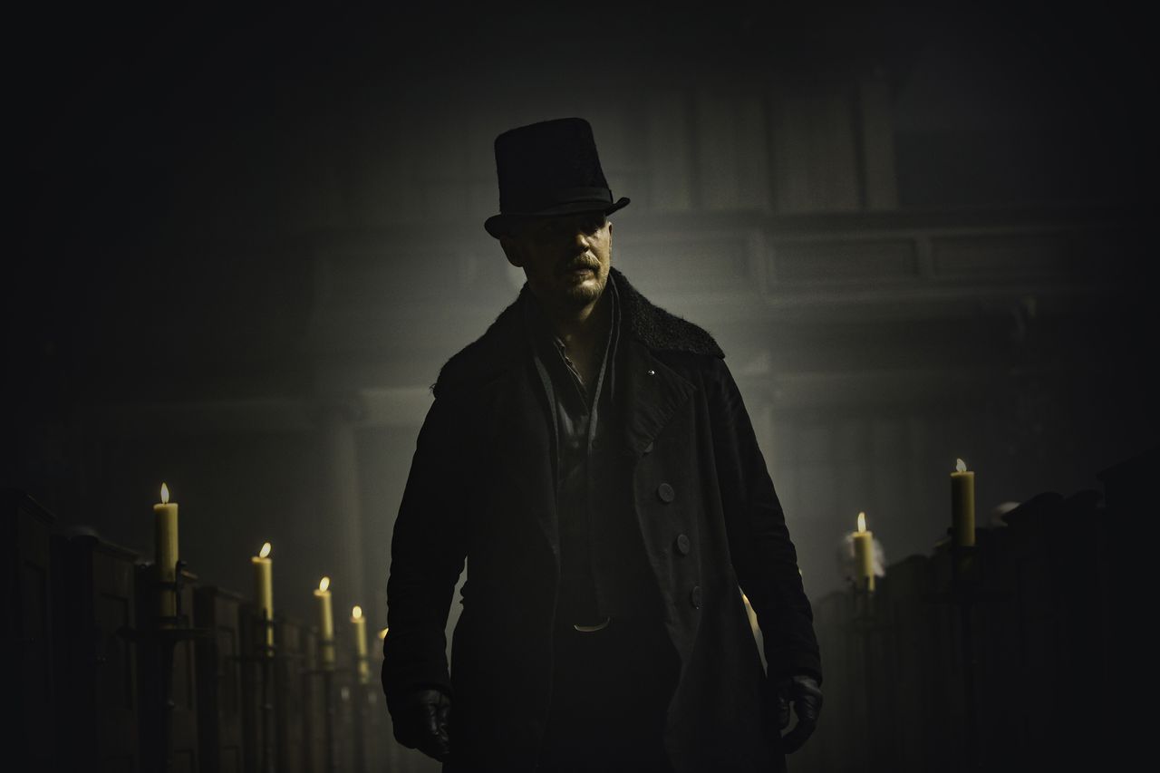 Tom Hardy stars as James Keziah Delaney in Taboo.