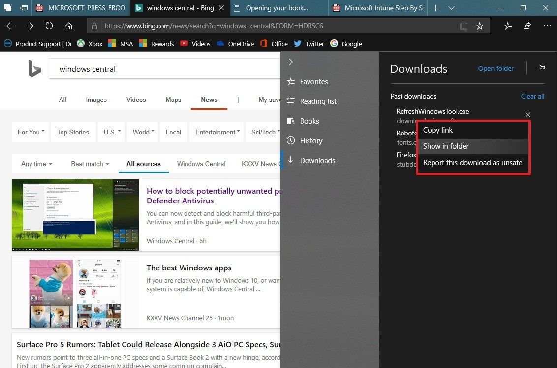 What's new with Microsoft Edge for the Windows 10 October 2018 Update ...