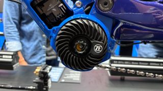 Automotive giant ZF had their compact Centrix motor on display at Eurobike