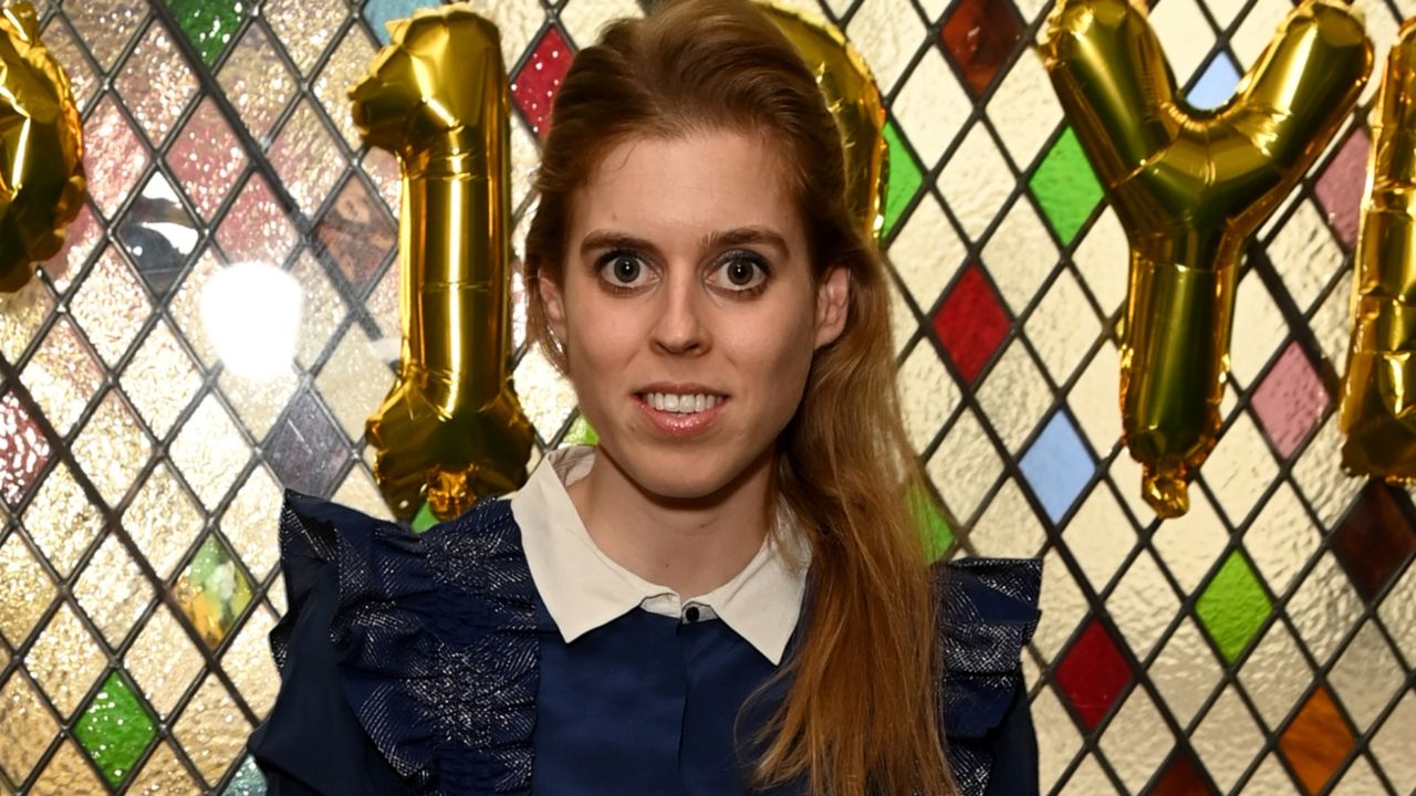  Princess Beatrice during the Oscar&#039;s Book Prize Winner Announcement at The Ivy on May 09, 2023 in London, England. 