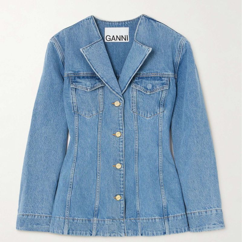 Ganni Denim Blazer