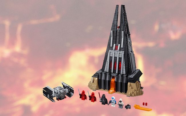 legos darth vader castle