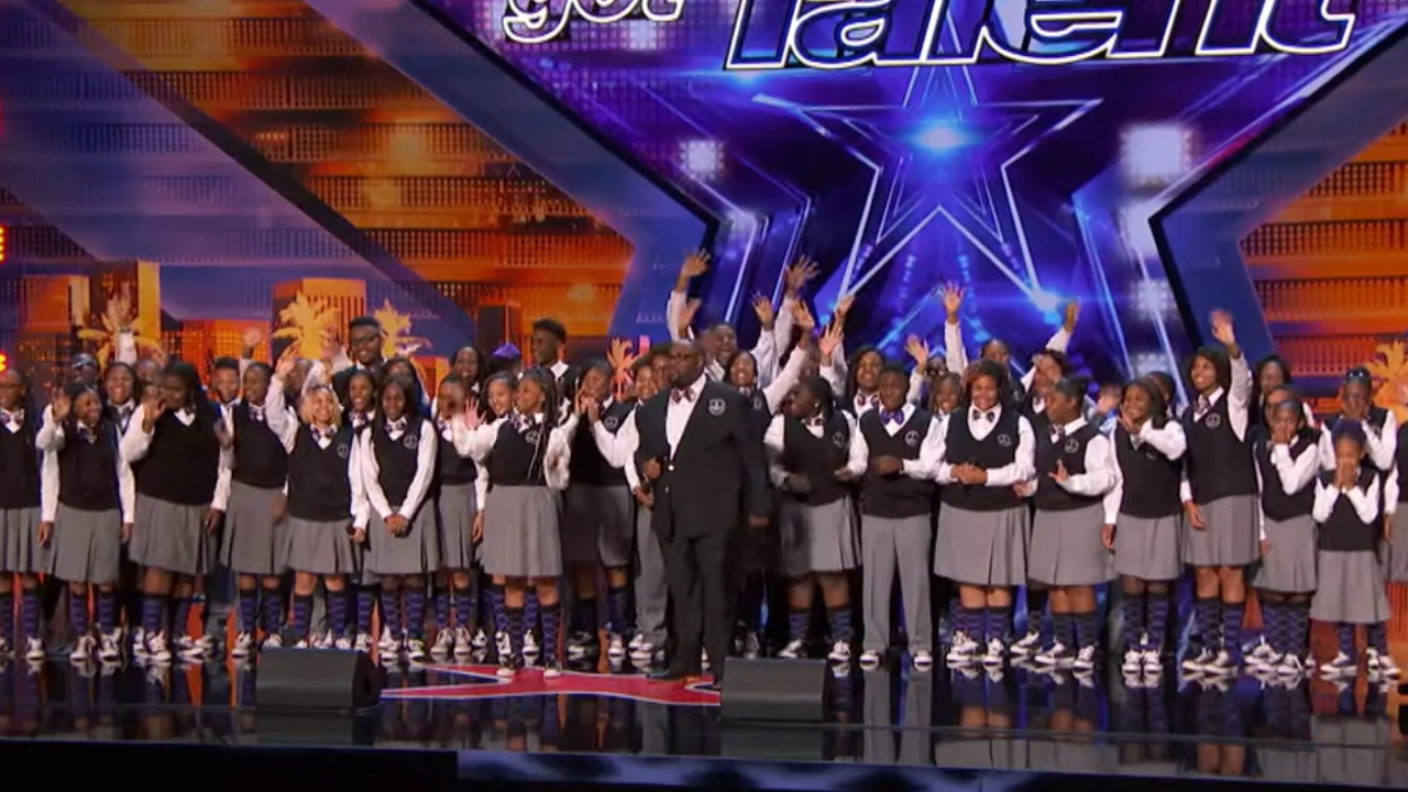El Coro de Jóvenes de Detroit en America's Got Talent.
