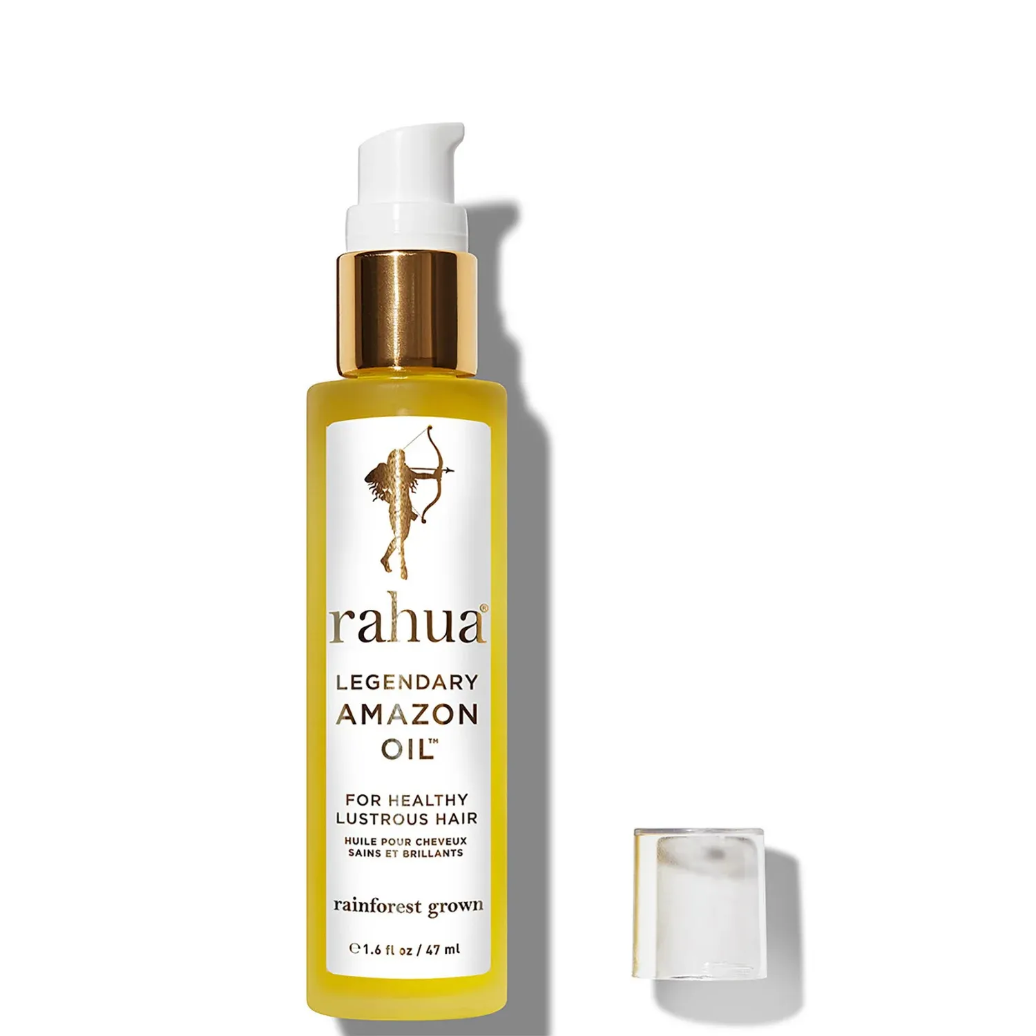 Rahua Legendary Amazon Hair Oil, Lightweight Vegan Botanical Elixir, Morete &amp; Sacha Inchi Oils, Enhances Shine &amp; Smoothness, Protects From Heat, Hair Care for All Textures, 1.6 Fl Oz