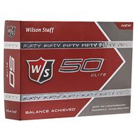 Wilson Staff Fifty Elite Golf Balls | 48% off at Amazon