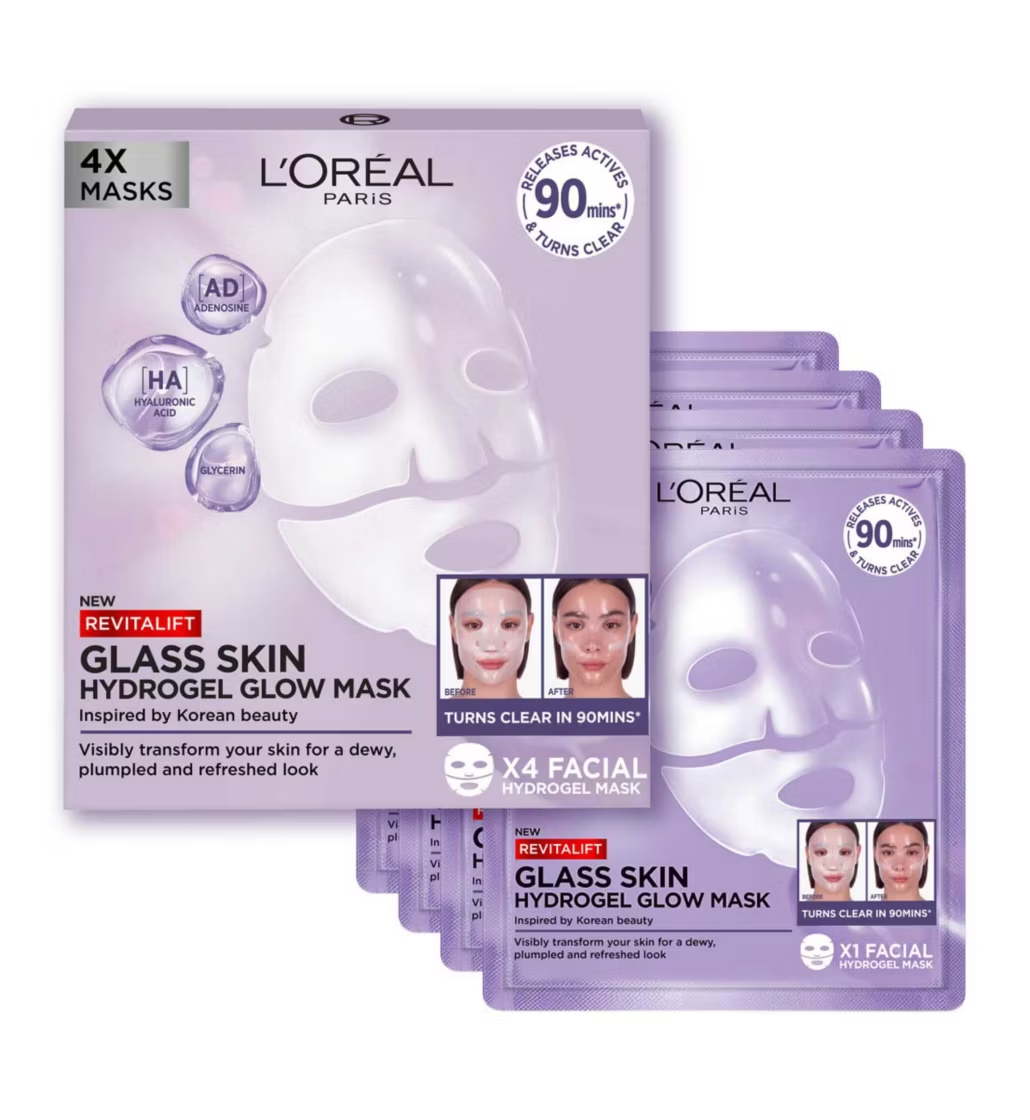 loreal glass skin mask