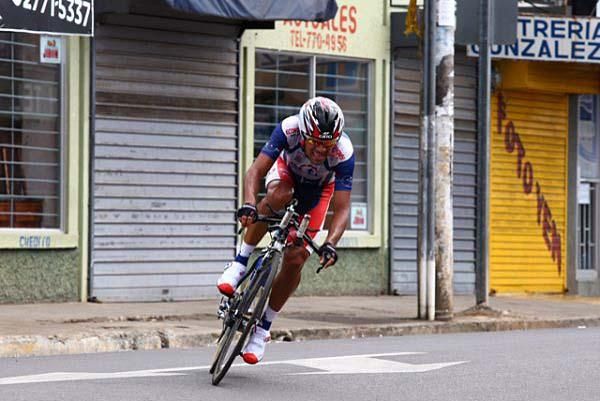 The rider can almost taste the finish.