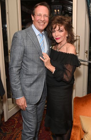 Joan Collins revealed how she keeps her 'fifth time lucky' marriage so strong