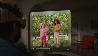 Apple Vision Pro spatial video