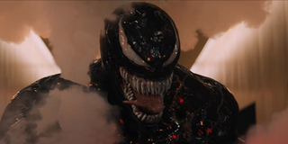Venom fighting soldiers in Venom