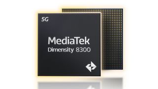 Official press render of the MediaTek Dimensity 8300 chip