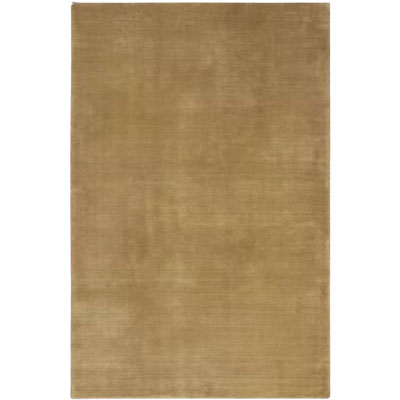 ochre deep pile rug from John Lewis