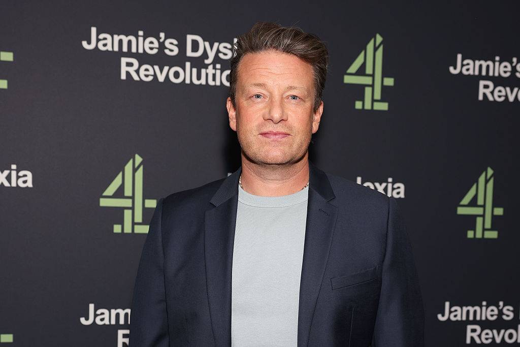 Jamie Oliver at the launch of Jamie's Dyslexia Revolution