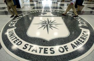 The entrance hall at CIA headquarters in Langley, Virginia. Credit: Mark Wilson/Getty