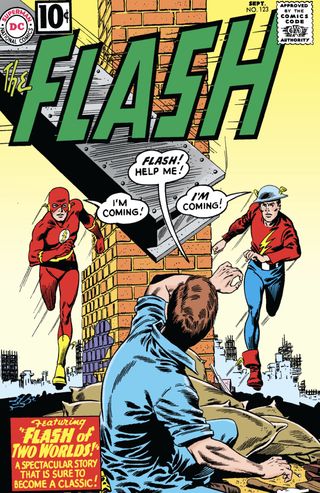 The Flash #123 cover art