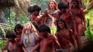 Researchers being captured by a tribe in The Green Inferno