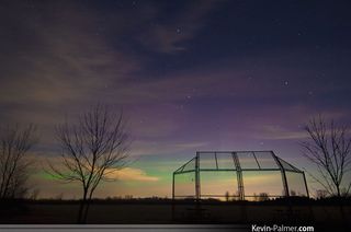 Aurora and Backstop in Brighton, WI