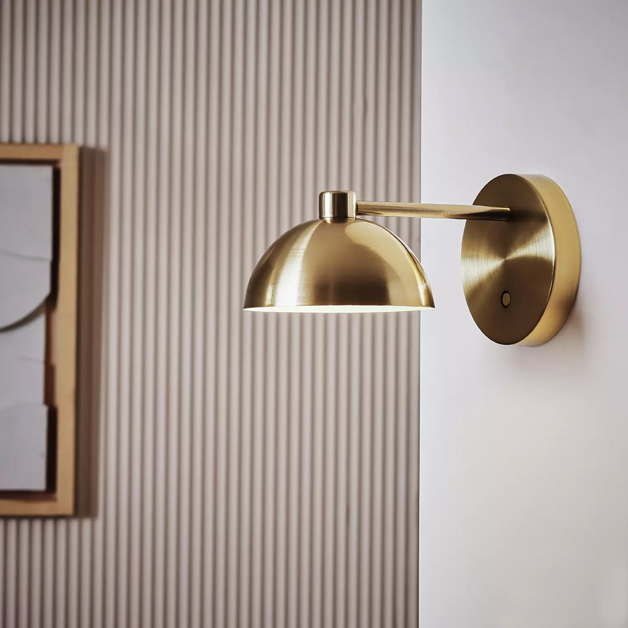 Habitat, Mushroom Metal Rechargeable Wall Light