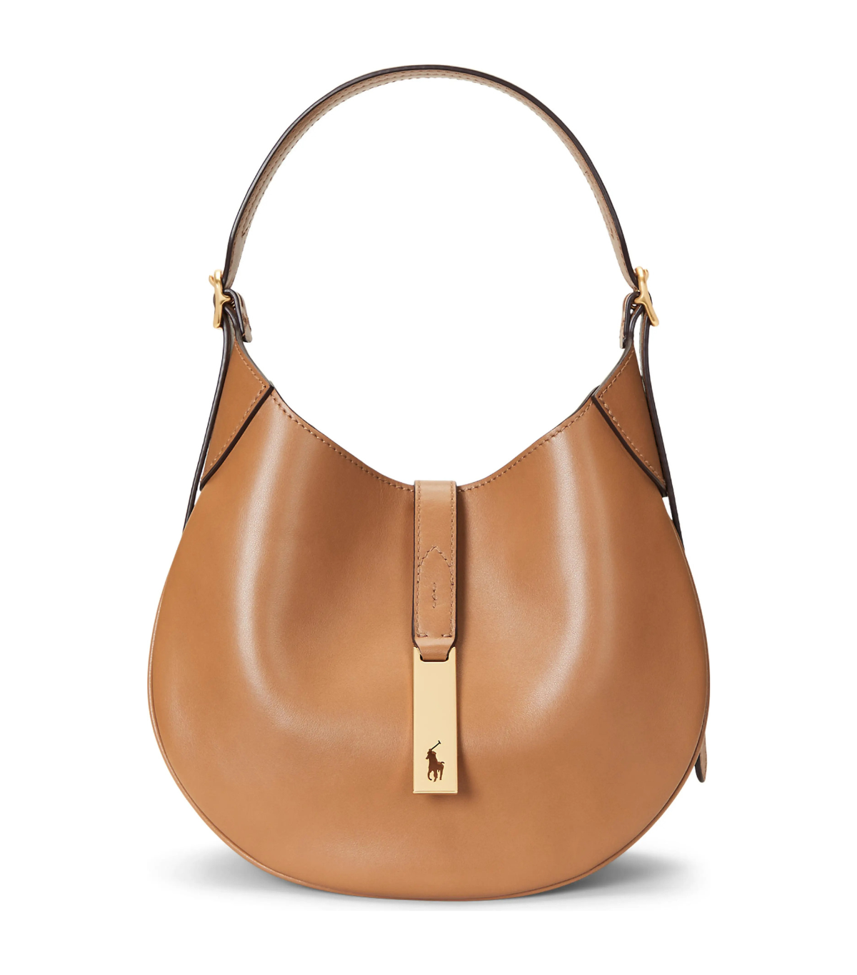 Polo Ralph Lauren, Small Polo Id Leather Shoulder Bag