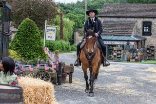 Bernice gives Liam the role of Sheriff in Emmerdale