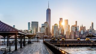 skyline in New York